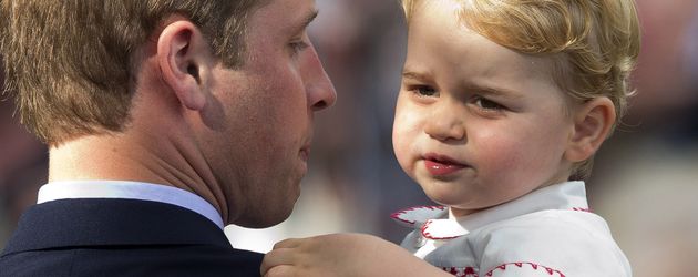 Prinz William und Prinz George Prinz William und Prinz George
