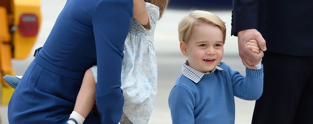Prinz George am Flughafen von Victoria, Kanada Prinz George am Flughafen von Victoria, Kanada