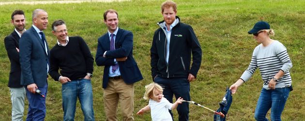 Prinz Harry und Mia Tindall Prinz Harry und Mia Tindall