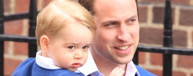 Prinz William und Prinz George Prinz William und Prinz George