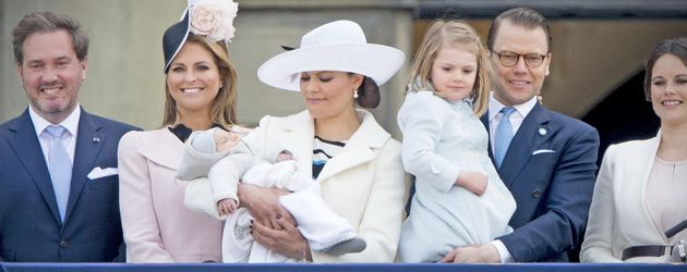 Prinzessin Estelle von Schweden, Prinzessin Victoria von Schweden, Prinz Oscar von Schweden und Prin Prinzessin Estelle von Schweden, Prinzessin Victoria von Schweden, Prinz Oscar von Schweden und Prin