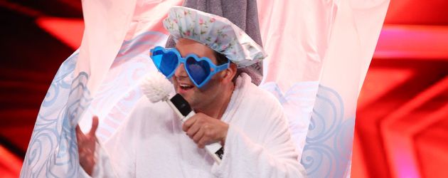 Rantino, der Duschiman beim Supertalent 2016 Rantino, der Duschiman beim Supertalent 2016