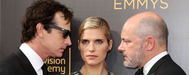 Rob Huebel,Lake Bell und Rob Corddry Rob Huebel,Lake Bell und Rob Corddry