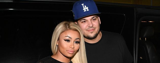 Rob Kardashian und Blac Chyna besuchen Club Rob Kardashian und Blac Chyna besuchen Club