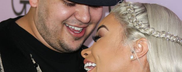 Rob Kardashian und Blac Chyna im November 2016 bei einer Veranstaltung in Los Angeles Rob Kardashian und Blac Chyna im November 2016 bei einer Veranstaltung in Los Angeles