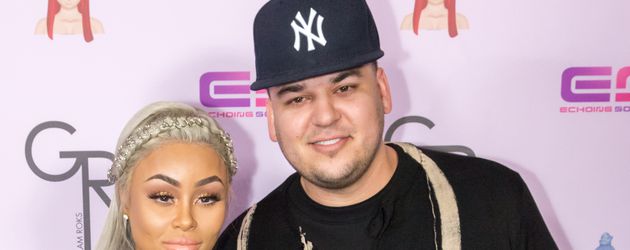 Rob Kardashian mit seiner Freundin bei der Blac Chyna Birthday Celebration 2016 Rob Kardashian mit seiner Freundin bei der Blac Chyna Birthday Celebration 2016
