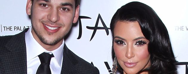 Kim Kardashian und Robert Kardashian Kim Kardashian und Robert Kardashian