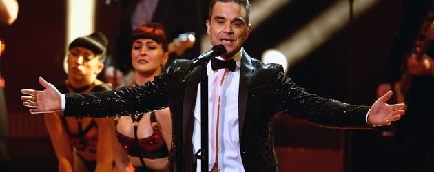 Robbie Williams bei seinem Bambi-Auftritt Robbie Williams bei seinem Bambi-Auftritt