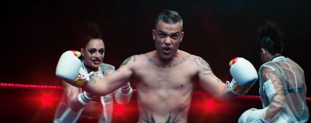 Robbie Williams im Teaser zum Musikvideo zu "Heavy Entertainment Show" Robbie Williams im Teaser zum Musikvideo zu "Heavy Entertainment Show"