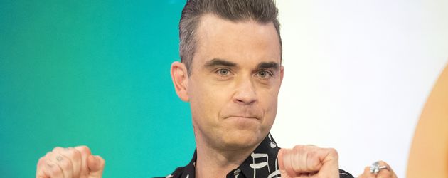 Robbie Williams zu Gast bei der TV Show "Loose Women" in London Robbie Williams zu Gast bei der TV Show "Loose Women" in London