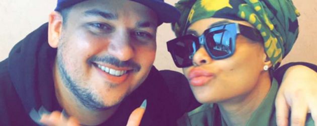 Robert Kardashian und Blac Chyna Robert Kardashian und Blac Chyna