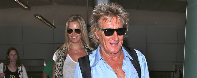 Rod Stewart und Penny Lancaster Rod Stewart und Penny Lancaster