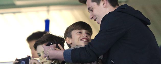 Brooklyn Beckham, Romeo Beckham und Cruz Beckham Brooklyn Beckham, Romeo Beckham und Cruz Beckham