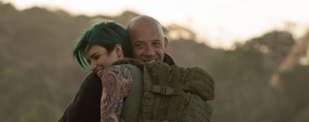 Vin Diesel und Ruby Rose beim Dreh von "Triple X" Vin Diesel und Ruby Rose beim Dreh von "Triple X"