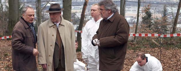 Rüdiger Wandel, Dietz-Werner Steck, Dirk Salomon und Klaus Spürkel als Schauspieler im "Tatort" Rüdiger Wandel, Dietz-Werner Steck, Dirk Salomon und Klaus Spürkel als Schauspieler im "Tatort"
