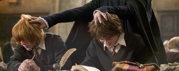 Rupert Grint, Alan Rickman und Daniel Radcliffe in Harry Potter Rupert Grint, Alan Rickman und Daniel Radcliffe in Harry Potter