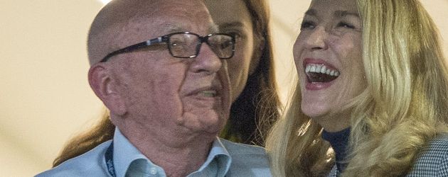 Jerry Hall und Rupert Murdoch Jerry Hall und Rupert Murdoch