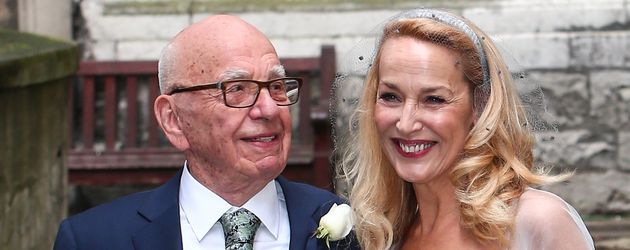 Jerry Hall und Rupert Murdoch Jerry Hall und Rupert Murdoch