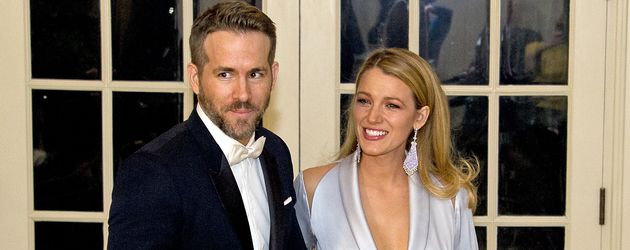 Ryan Reynolds und Blake Lively beim "Trudeau State Dinner" im Weißen Haus in Washington Ryan Reynolds und Blake Lively beim "Trudeau State Dinner" im Weißen Haus in Washington