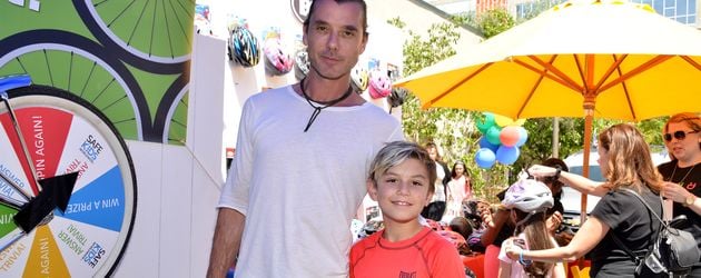 Sänger Gavin Rossdale mit Sohn Kingston Sänger Gavin Rossdale mit Sohn Kingston