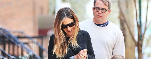 Sarah Jessica Parker und Matthew Broderick mit ihren Töchtern Marion und Tabitha Sarah Jessica Parker und Matthew Broderick mit ihren Töchtern Marion und Tabitha