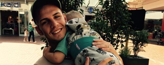 Pietro Lombardi mit seinem Sohn Alessio Pietro Lombardi mit seinem Sohn Alessio