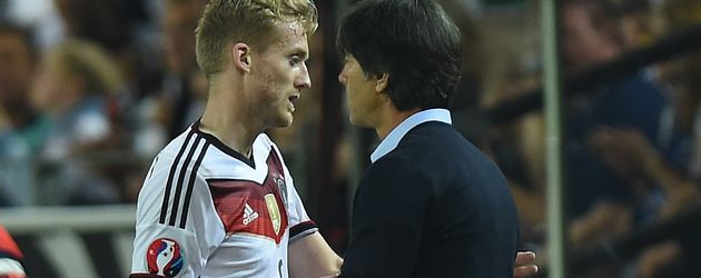 Joachim Löw und André Schürrle Joachim Löw und André Schürrle