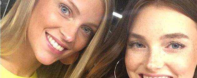 Serlina und Céline von GNTM 2017 Serlina und Céline von GNTM 2017