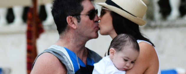 Simon Cowell, Lauren Silverman und Eric Cowell Simon Cowell, Lauren Silverman und Eric Cowell