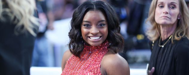 Simone Biles bei den "MTV Video Music Awards" in New York Simone Biles bei den "MTV Video Music Awards" in New York
