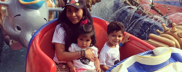 Snooki mit ihren Kindern Giovanna Marie und Lorenzo Dominic Snooki mit ihren Kindern Giovanna Marie und Lorenzo Dominic