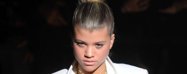 Sofia Richie als Model auf der "Dolce & Gabbana"-Show auf der Mailänder Fashion-Week Sofia Richie als Model auf der "Dolce & Gabbana"-Show auf der Mailänder Fashion-Week