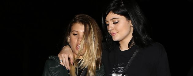 Sofia Richie (l.) und Kylie Jenner (r.) in Los Angeles Sofia Richie (l.) und Kylie Jenner (r.) in Los Angeles