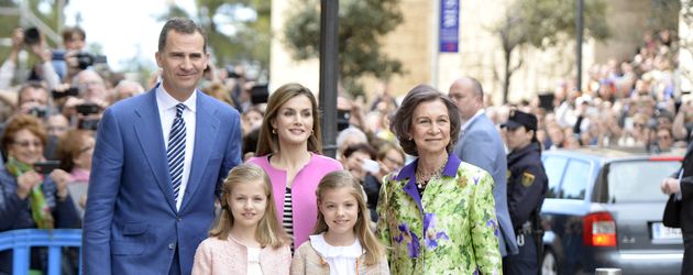 Spanische Royals bei Ostermesse Spanische Royals bei Ostermesse