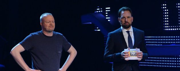 Stefan Raab und Steven Gätjen bei "Schlag den Raab" Stefan Raab und Steven Gätjen bei "Schlag den Raab"