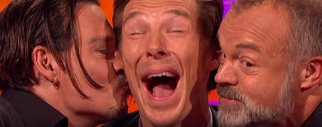 Johnny Depp und Benedict Cumberbatch Johnny Depp und Benedict Cumberbatch