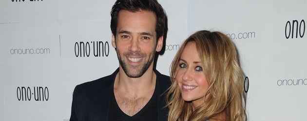 Sylvain Longchambon und Samia Ghadie bei einem Fashion-Label Launch in Manchester Sylvain Longchambon und Samia Ghadie bei einem Fashion-Label Launch in Manchester