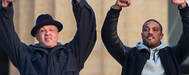 Sylvester Stallone und Michael B. Jordan Sylvester Stallone und Michael B. Jordan