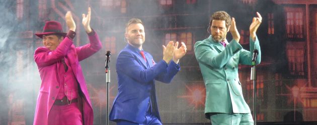 Take That in London auf einem Tour-Konzert Take That in London auf einem Tour-Konzert