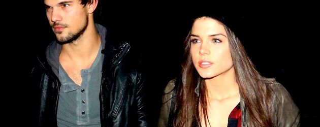Taylor Lautner und Marie Avgeropoulos Taylor Lautner und Marie Avgeropoulos
