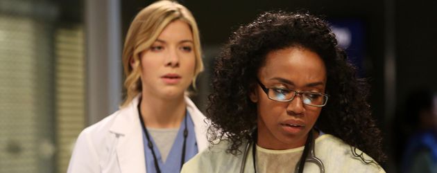 Tessa Ferrer und Jerrika Hinton in "Grey's Anatomy" Tessa Ferrer und Jerrika Hinton in "Grey's Anatomy"
