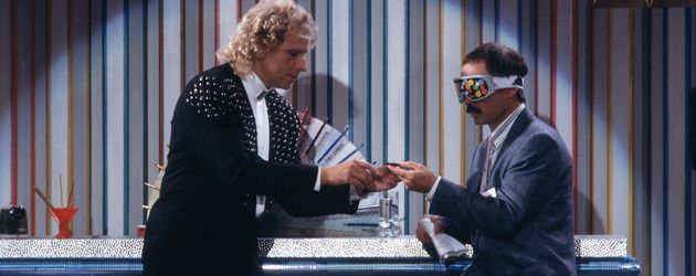 Thomas Gottschalk und Bernd Fritz bei der Buntstiftwette 1988 Thomas Gottschalk und Bernd Fritz bei der Buntstiftwette 1988