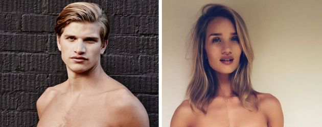 Rosie Huntington-Whiteley und Toby Huntington-Whiteley Rosie Huntington-Whiteley und Toby Huntington-Whiteley