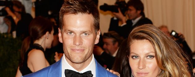 Tom Brady und Gisele Bündchen bei der "MET-Gala 2013" Tom Brady und Gisele Bündchen bei der "MET-Gala 2013"