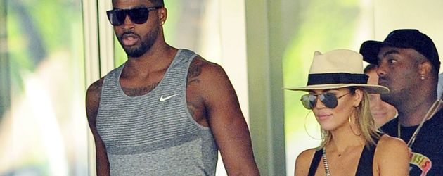 Tristan Thompson und Khloe Kardashian in Bal Harbor Tristan Thompson und Khloe Kardashian in Bal Harbor