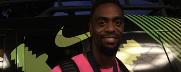 Tyson Gay, US-amerikanischer Leichtathlet Tyson Gay, US-amerikanischer Leichtathlet