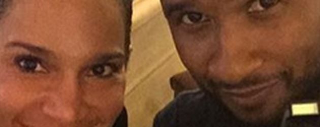 Usher und Grace Miguel Usher und Grace Miguel