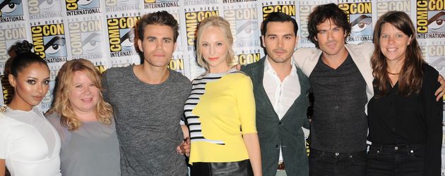 Ian Somerhalder, Candice Accola, Paul Wesley und Kat Graham auf der Comic Con 2015 Ian Somerhalder, Candice Accola, Paul Wesley und Kat Graham auf der Comic Con 2015