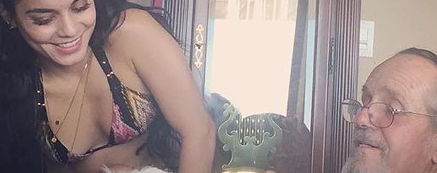 Vanessa Hudgens mit ihrem Vater Greg Hudgens Vanessa Hudgens mit ihrem Vater Greg Hudgens