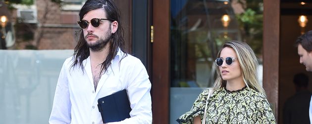 Winston Marshall und Dianna Agron in New York Winston Marshall und Dianna Agron in New York